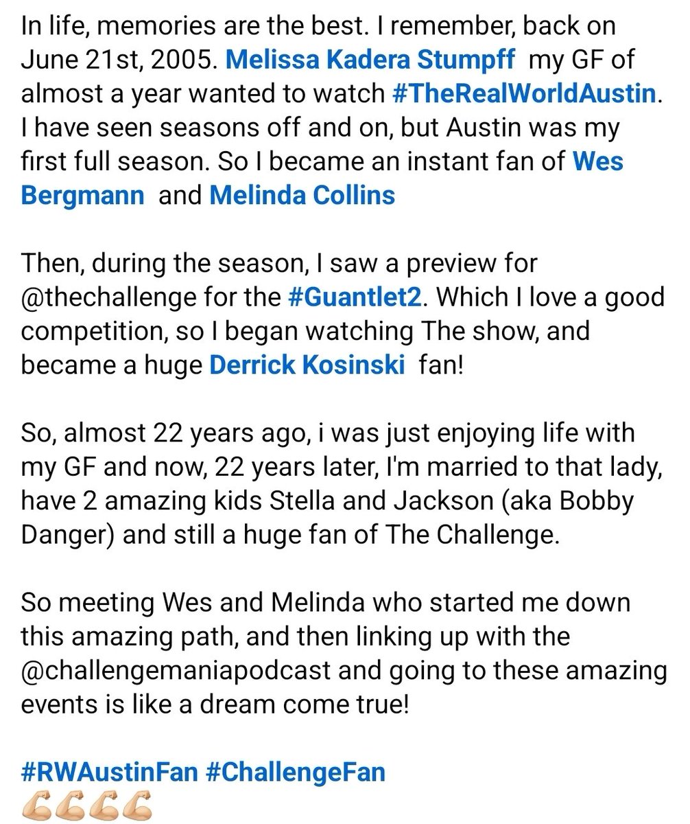 BadBobby99's tweet photo. @WestonBergmann it was a pleasure meeting you! Been a dream to meet the guy that help start my Fandom of @TheChallenge, you're #RWAustin got me to watch the ##Guantlet2 where I discovered @DerrickMTV
Now, I just need a pairs season of my 2 favorites Derrick and Wes! πͺπΌπͺπΌπͺπΌπͺπΌLFG! https://t.co/m0f0vcBVeG