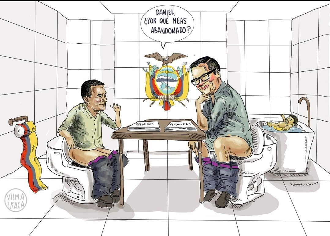 Don <a href="/DanielNoboaOk/">Daniel Noboa Azin</a> si con 30% de arancel a #Colombia <a href="/petrogustavo/">Gustavo Petro</a> se redujo el 33% de muertes violentas en la frontera mejor suba el arancel al 100% y resuelto el problema de una sola 🤡 🤡 🤡 

Gobierna contra la gente humilde, contra el ambiente y los derechos

<a href="/vilmavargasva/">Vilmatraca</a>