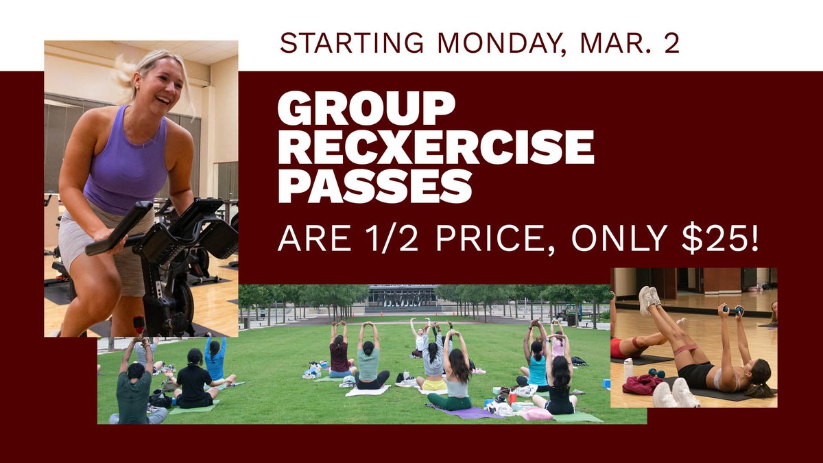 Texas A&M Rec Sports tweet media