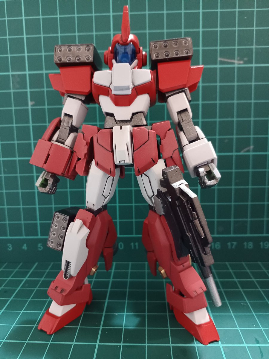 RGM_34M's tweet photo. AGEが話題なので再喝
またAGEシリーズ作ろうかな

#ガン���ラ
#ガンダムAGE https://t.co/6K2HVvWaQg