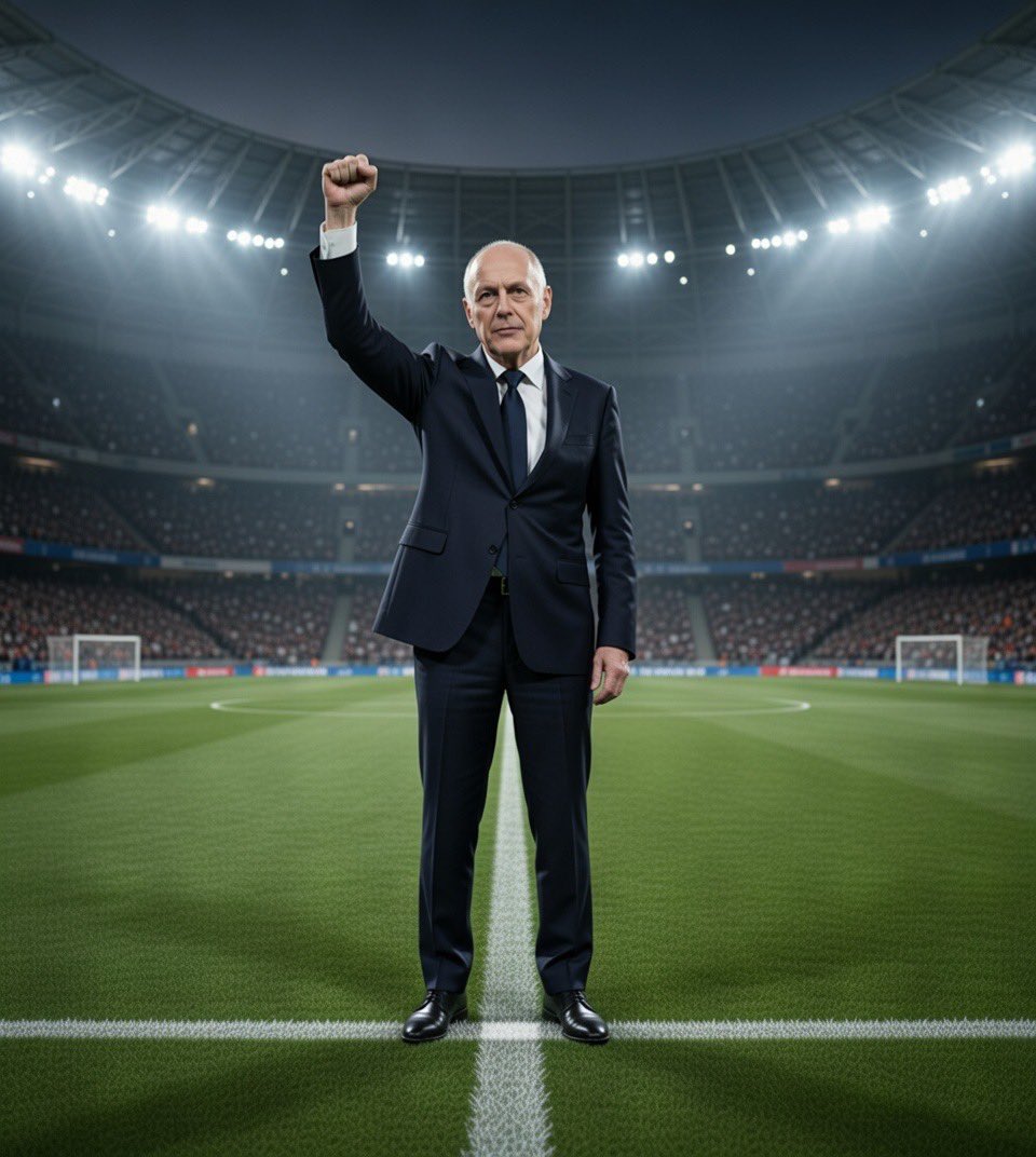 ToeFootballClub's tweet photo. The Gaffer settling in 👏🏻 https://t.co/kEUGKq9cST