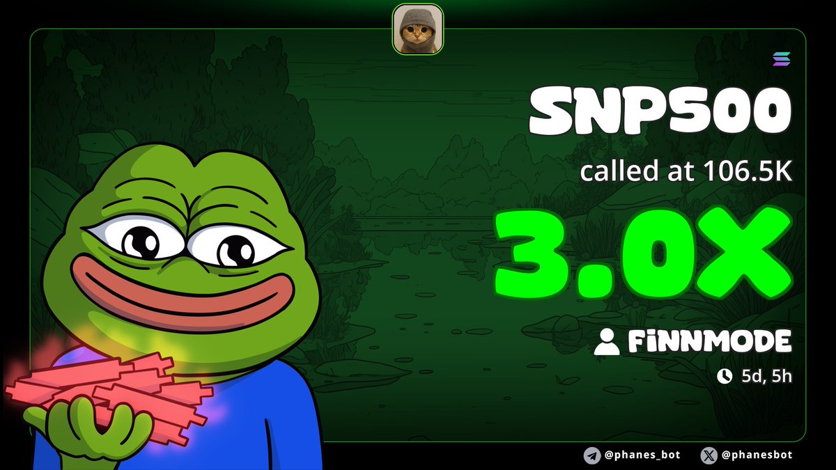 Small cook today for us, but still W🔥

we are gathering here btw, feel free to check it out🔥

t.me/TheRoundTablex…