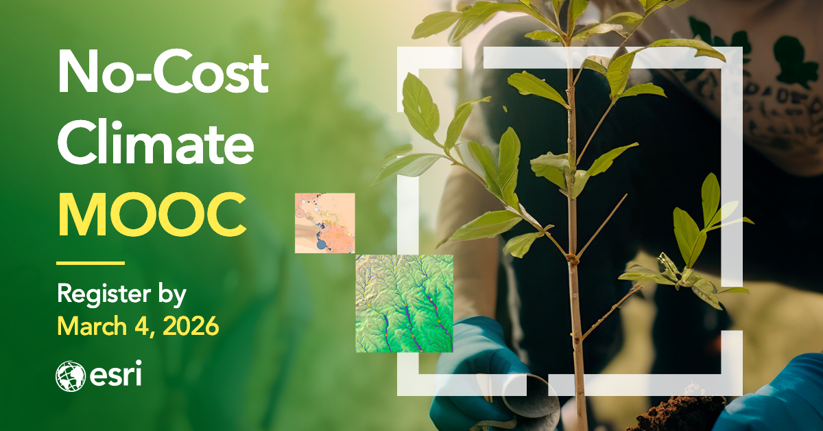 Esri Training tweet media