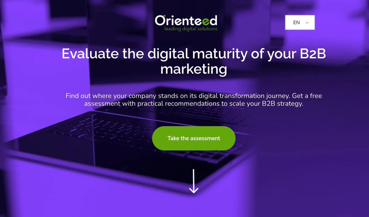 Find out where your company stands on its #digitaltransformation journey. Get a free assessment with practical recommendations to scale your #B2B strategy.
👇 
buff.ly/N7pRygZ
