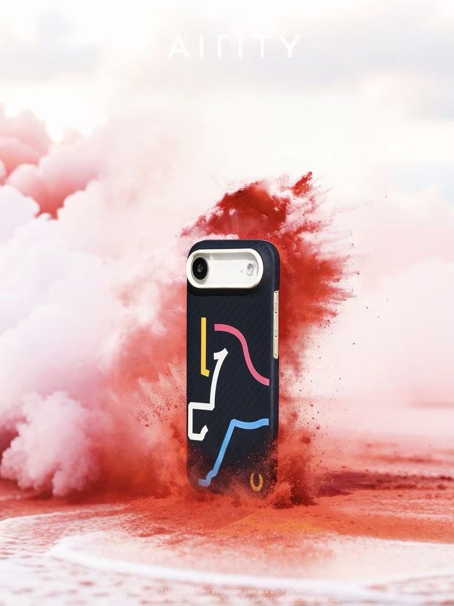 Airityofficial's tweet image. New Product Preview｜Year of the Horse Limited Edition · Lanqi
Qi gallops to victory, the colorful steed gallops on,
Leading the charge, awaiting departure.
#Airity #phonecase #tech