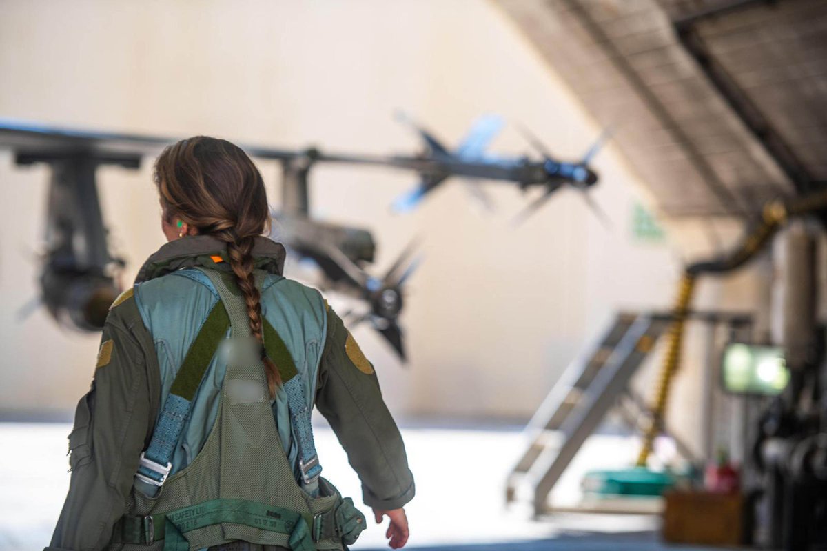 👸✈️ Approx. 30 female aircrew members, including pilots and navigators, are taking part in strikes in the skies over Iran as part of Operation ‘Roaring Lion.’