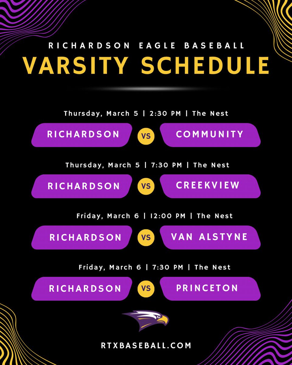 Richardson HS Baseball tweet media