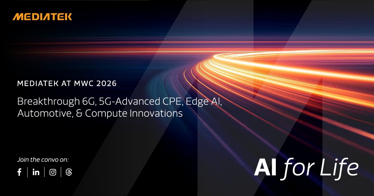 MediaTek tweet media