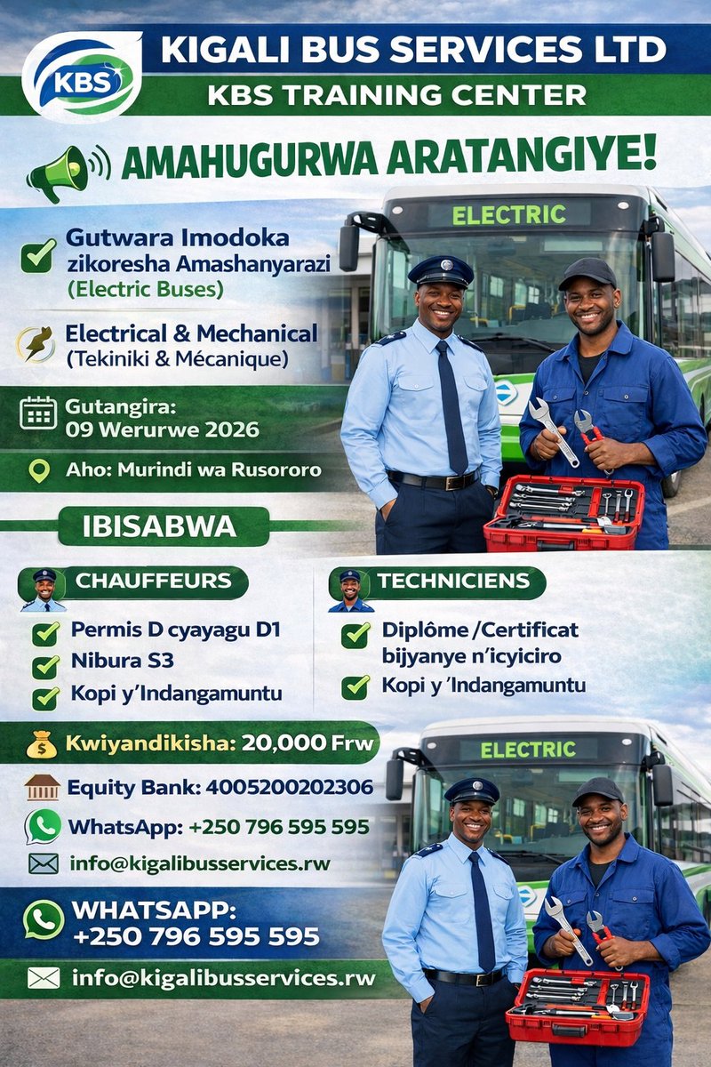 Kigali Bus Services tweet media