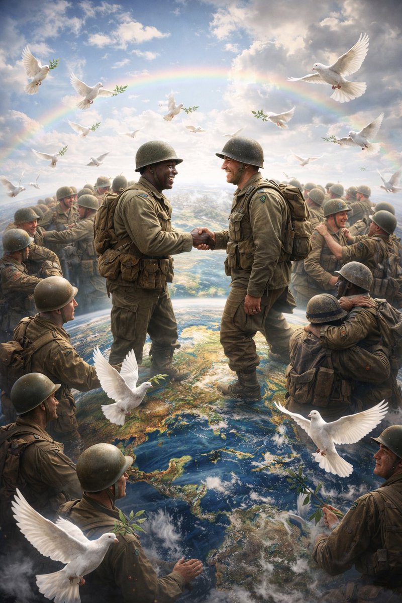 $peace is the only option. The world can’t survive the level of devastation that another war would bring. Military grade weapons have become so advanced that it would just destroy everything. Stand with $peace or cease to exist.