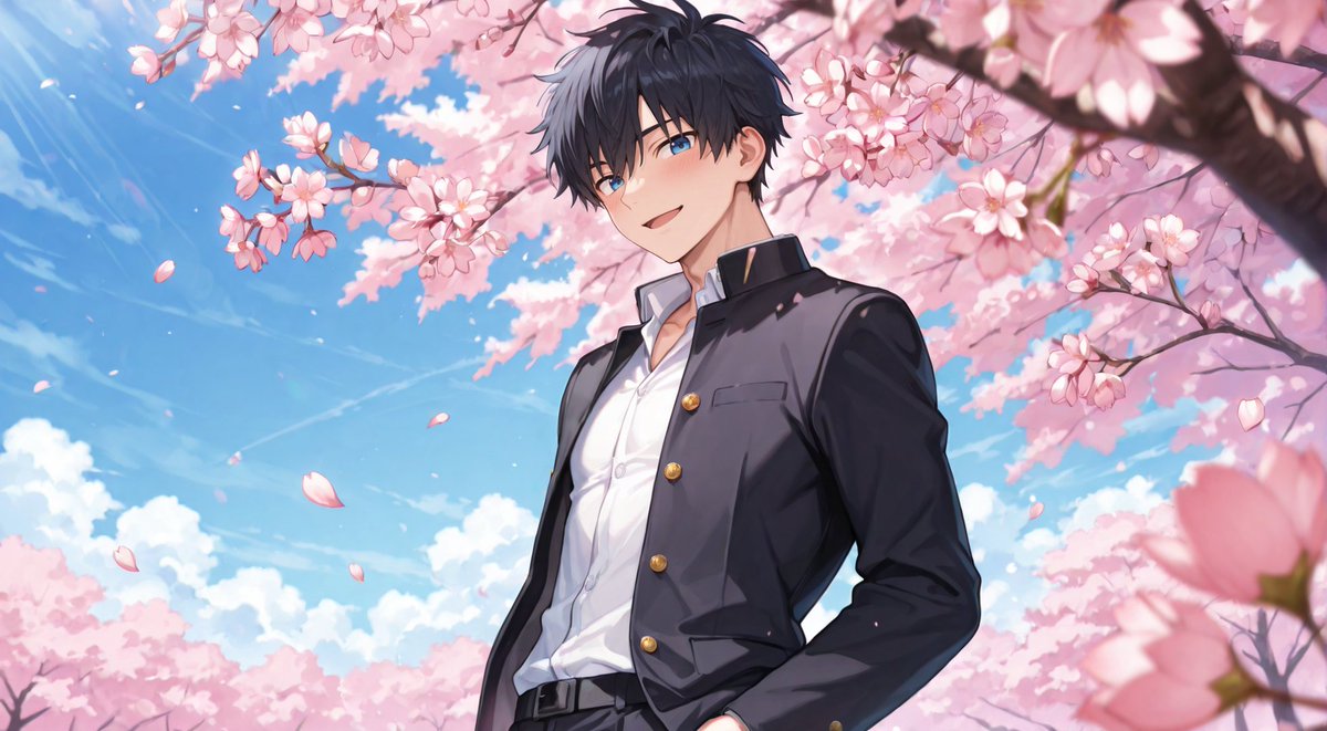 scientificshota's tweet photo. Spring is coming!
#AIイケメン部 https://t.co/ujPuu9KkeX