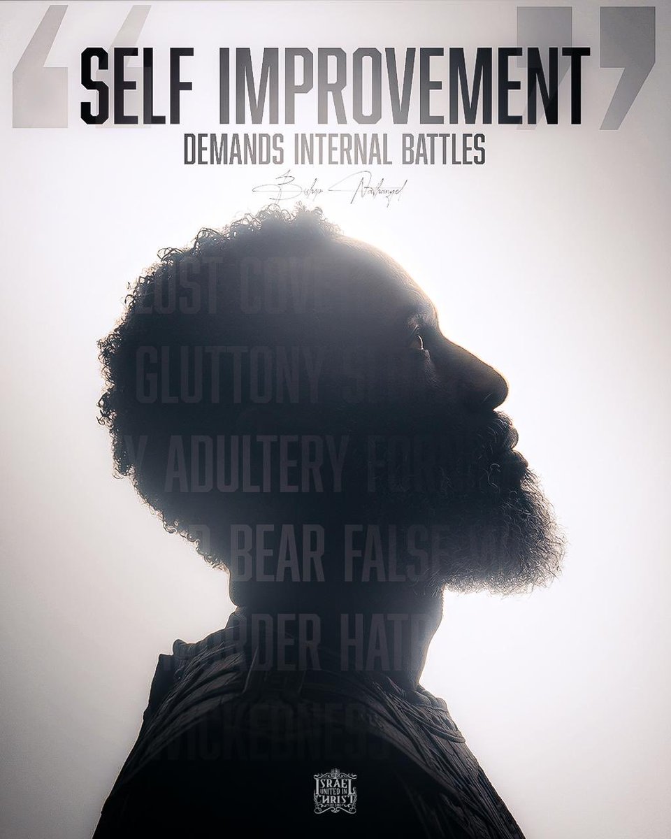“Self improvement demands internal battles.”