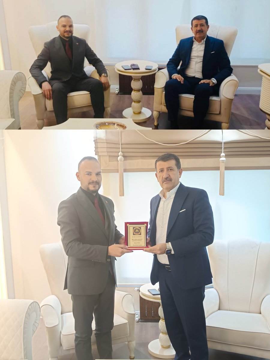 millibkateskilt's tweet photo. Milli Beka Hareketi Şanlıurfa İl Başkanlığı olarak bugün, Yeniden Refah Partisi MKYK Üyesi Sn.Mehmet EKİNCİ'yi makamında ziyaret ederek istişarelerde bulunduk. ilgi ve alakalarından dolayı kendilerine teşekkürlerimizi sunarız. https://t.co/gns2pCae65