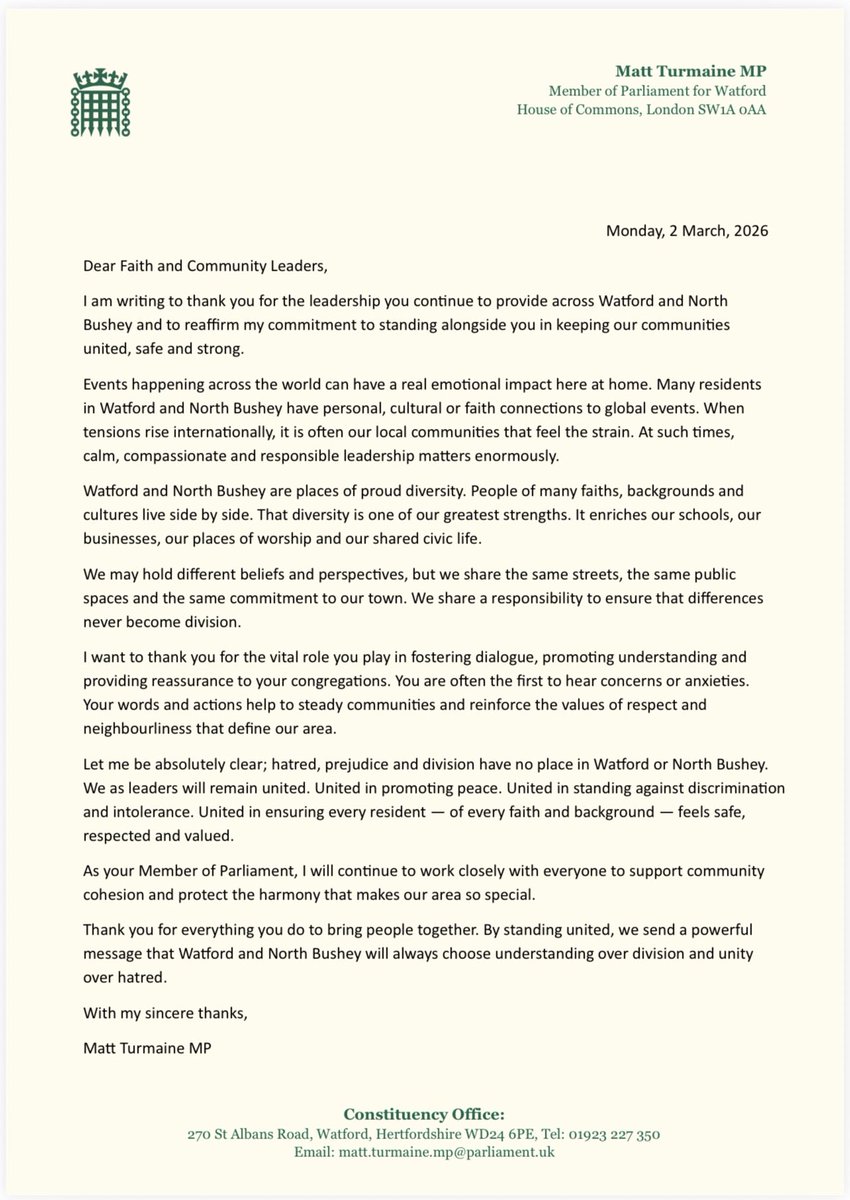 Matt Turmaine MP tweet media