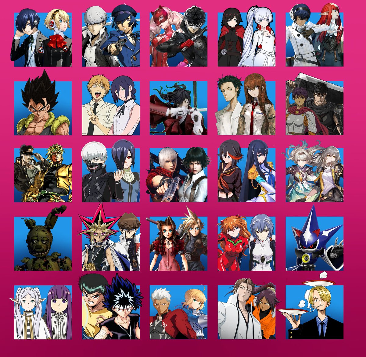 Updated Fortnite collab outfit wishlist