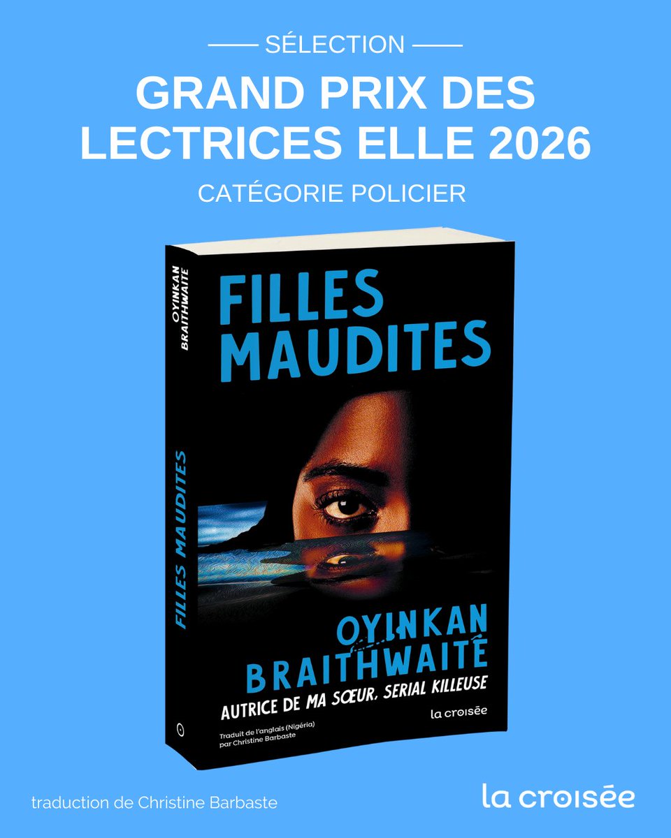 EdLacroisee's tweet photo. joie ! FILLES MAUDITES est dans la sélection du Grand Prix des Lectrices de Elle 🦎
https://t.co/QsNN2BcBSl https://t.co/BULjE0VOWM