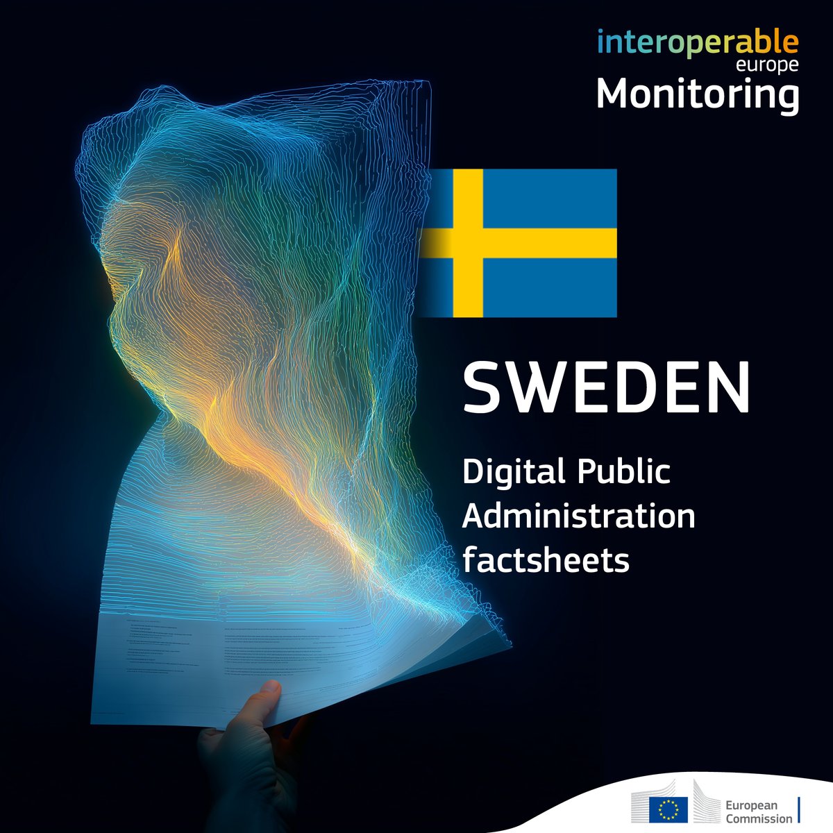 InteroperableEU's tweet image. Interested in the state of #digitalisation of #PublicAdministrations in #Sweden?

Don't wait longer and read its most recent factsheet of our #InteroperableEuropeMonitoring collection!
👉link.europa.eu/3hMW9Y

Background info and other country files:
👉link.europa.eu/wfhXyV