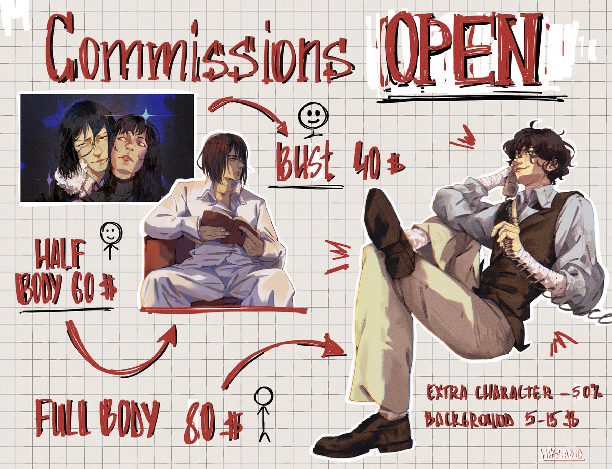 wassabid 🌟 || comms open tweet media