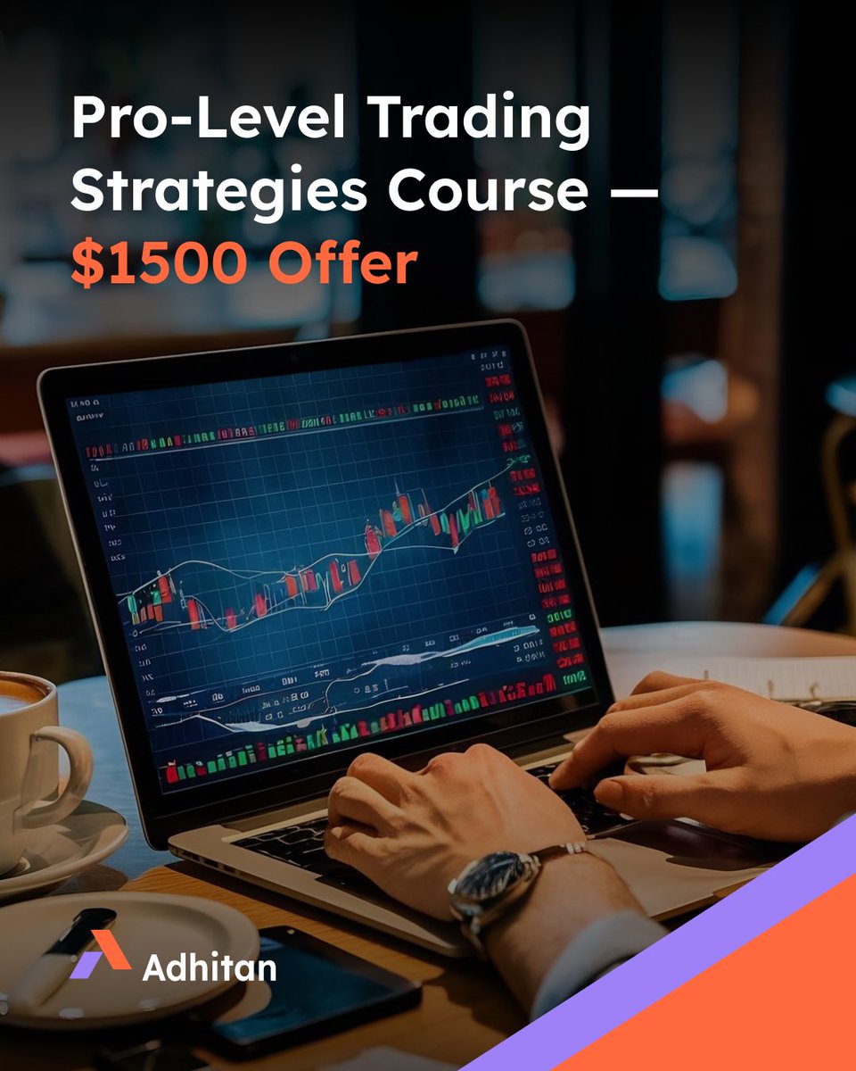 adhitansocials's tweet photo. 🟠 Pro-Level Trading Strategies Course: Master advanced frameworks, risk control, and execution. Enroll now for $1500! 

👉 https://t.co/nncJGIQf2a 

#TradingEducation #ProLevelStrategies #AdvancedTrading #Adhitan https://t.co/1X1DORKCdO