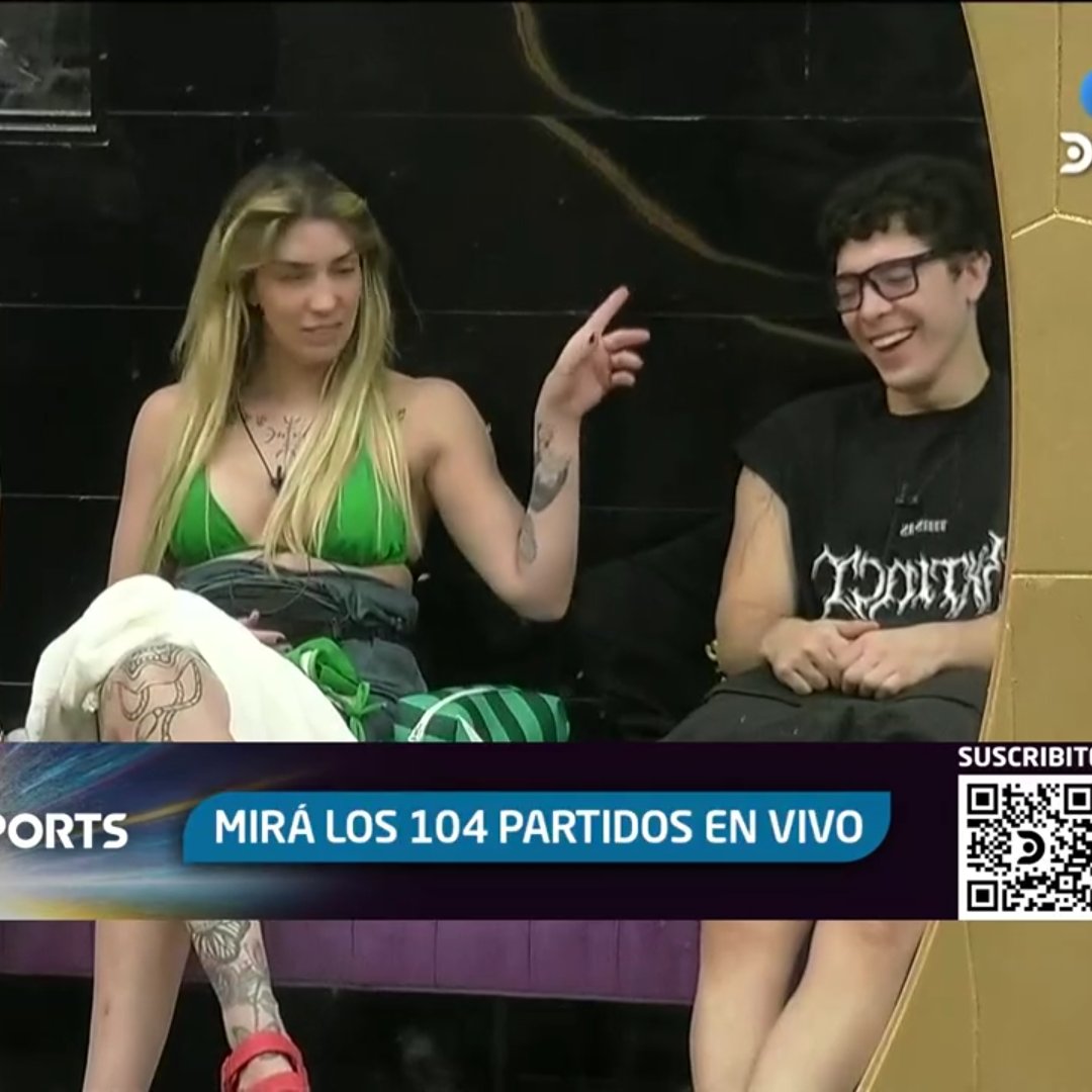 carmina sobre juani :
"el es chiquito y entendió todo, a mi me entendió es muy inteligente"

y esta dupla? ojito ahí 👀
#GranHermano