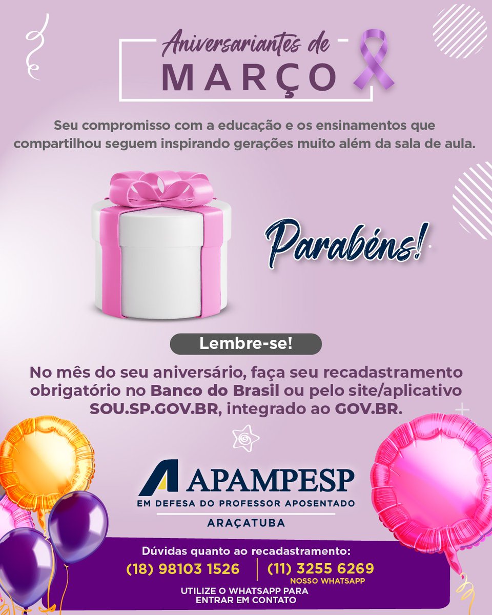 Apampesp Regional Araçatuba tweet media