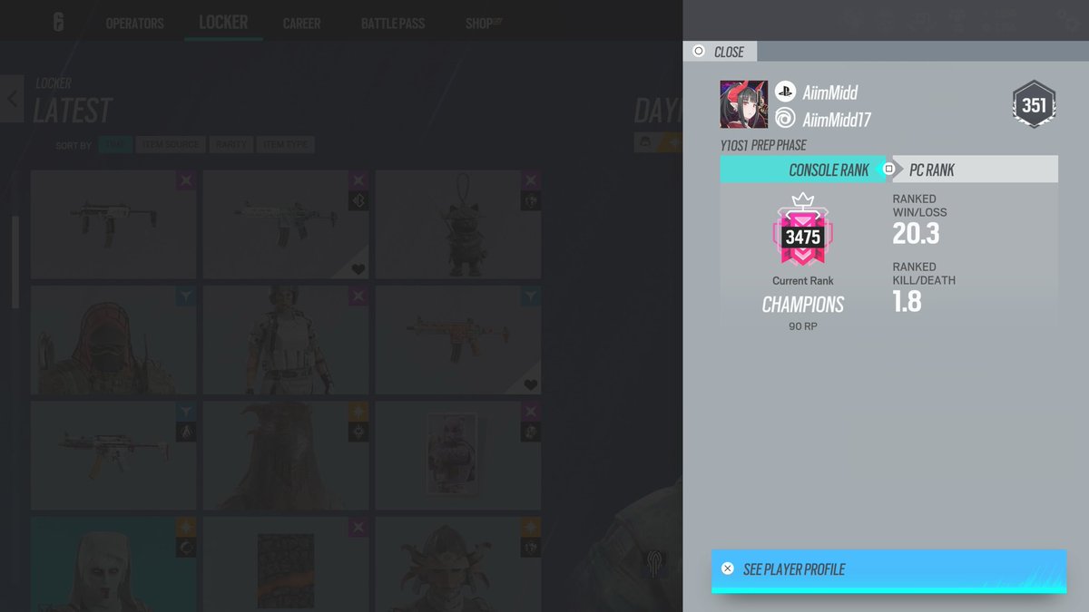 AiimMidd - Boosting R6 Accounts tweet media