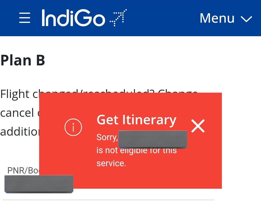StabbingPanda's tweet photo. @IndiGo6E THIS MAKES NO SENSE. Please fix your system and your website.

You've no seats available anywhere for the next 7-8 days and when we're asking to get the flight for 11th, you're asking us to pay additional fees? How on earth is this making any sense? https://t.co/hlI7cDArzK