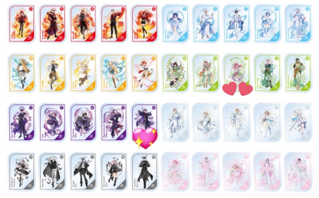 交換】 にじさんじ 8th Anniversary 8周年 特典 クリアカード 共通衣装