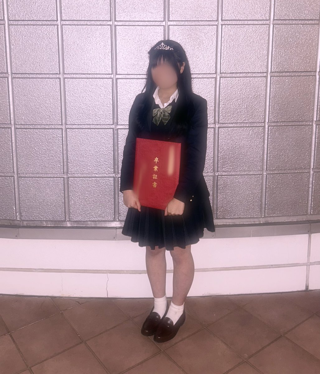 高校卒業しました！🌸