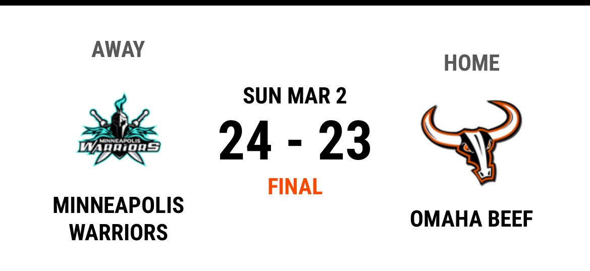 Arena Football (One) Anonymous tweet media