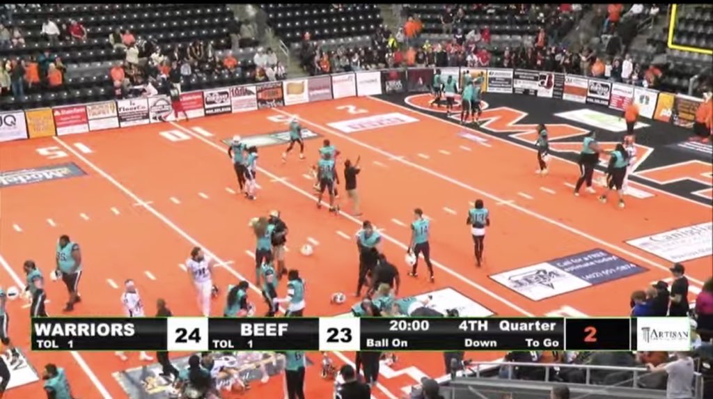 Arena Football (One) Anonymous tweet media