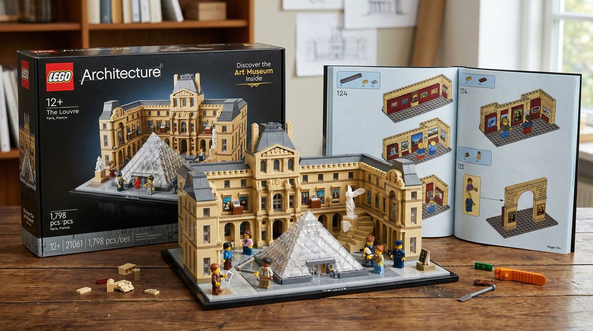 Lego box and instructions