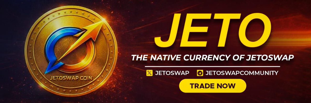 BSCGemsAlert's tweet photo. NEW GEM FOUND 🔥
$JETO is the native token of @Jetoswap and the team is serious about building real utility. The community is hyped and supportive, and the team keeps delivering.
First time seeing a project launch its utility before the token even goes live.
They already have a fully functional non-custodial crypto exchange running. Real product. Real use case.
🚀 Buy $JETO on JETOSWAP or PancakeSwap
📜 Contract Address:
0xffa3d1a1aa9c67b88d22103c7a8748756c09ffff
💬 Telegram: https://t.co/gcs9qvnu07
Early gem. Don’t miss it 🔥
#ad DYOR NFA