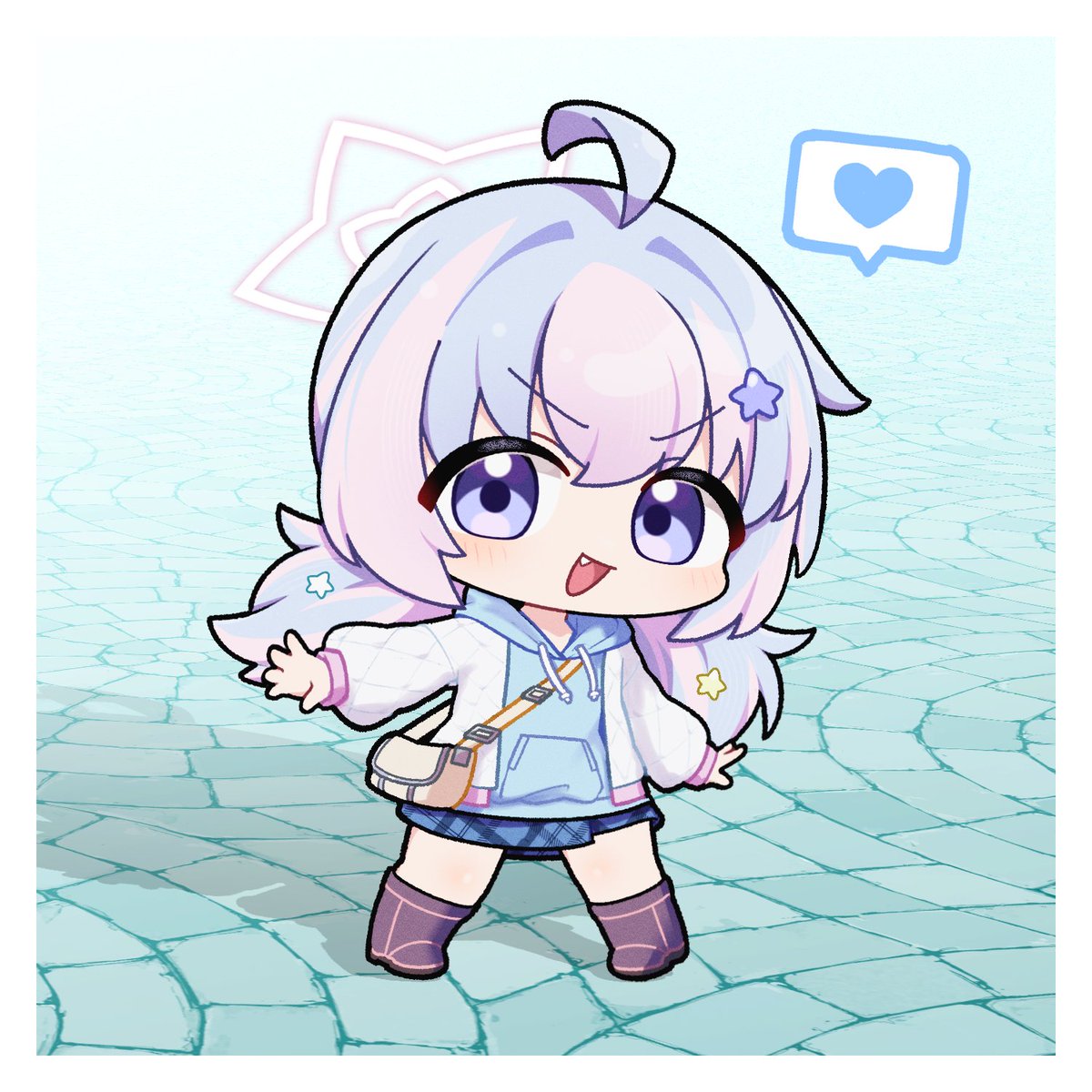 로손 사복 레이사! 
#ブルアカ #BlueArchive