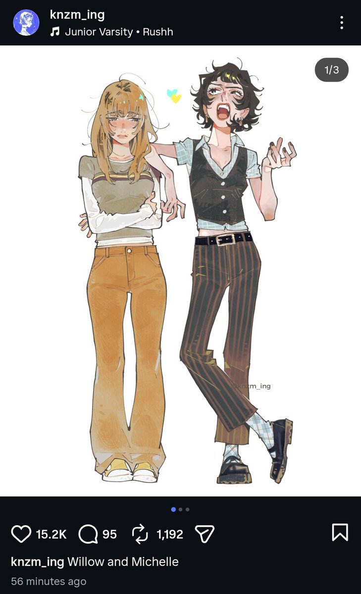 sumiko (author of The Guy She Was Interested In Wasn't a Guy at All) drew lesbyler ohmyghod