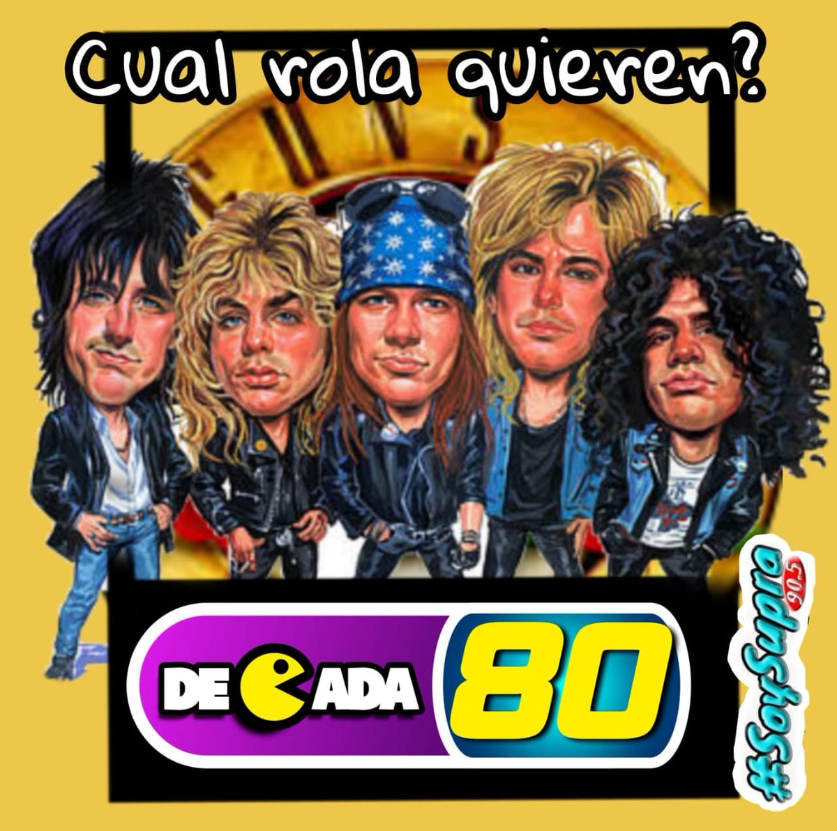 Sean bienvenidos a un turno mas de DEKADA 80, y a un nuevo mes, ya con todos los poderes W. L., en cabina complaciéndoles todas sus peticiones musicales...