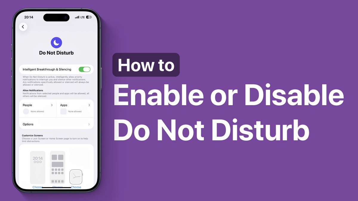 How to Enable or Disable Do Not Disturb Mode on iPhone ioshacker.com/how-to/enable-…