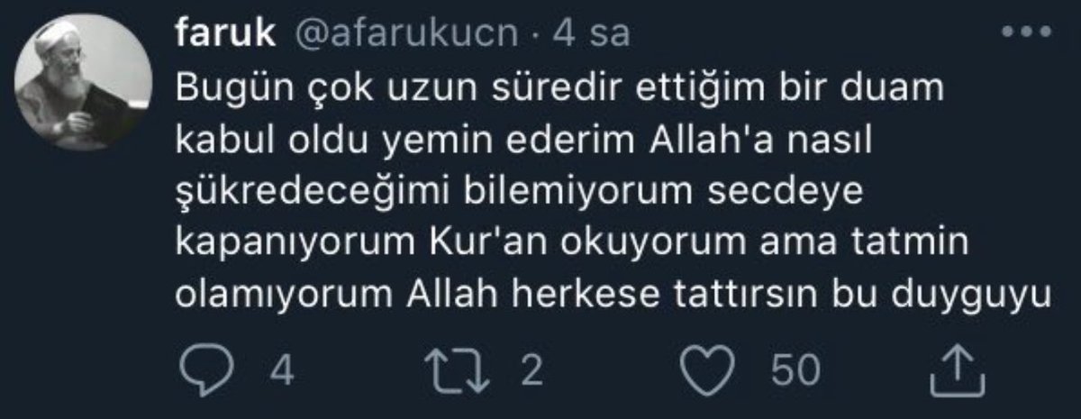 şunu bir gün yaşama hasreti ve umudu ile…🥹