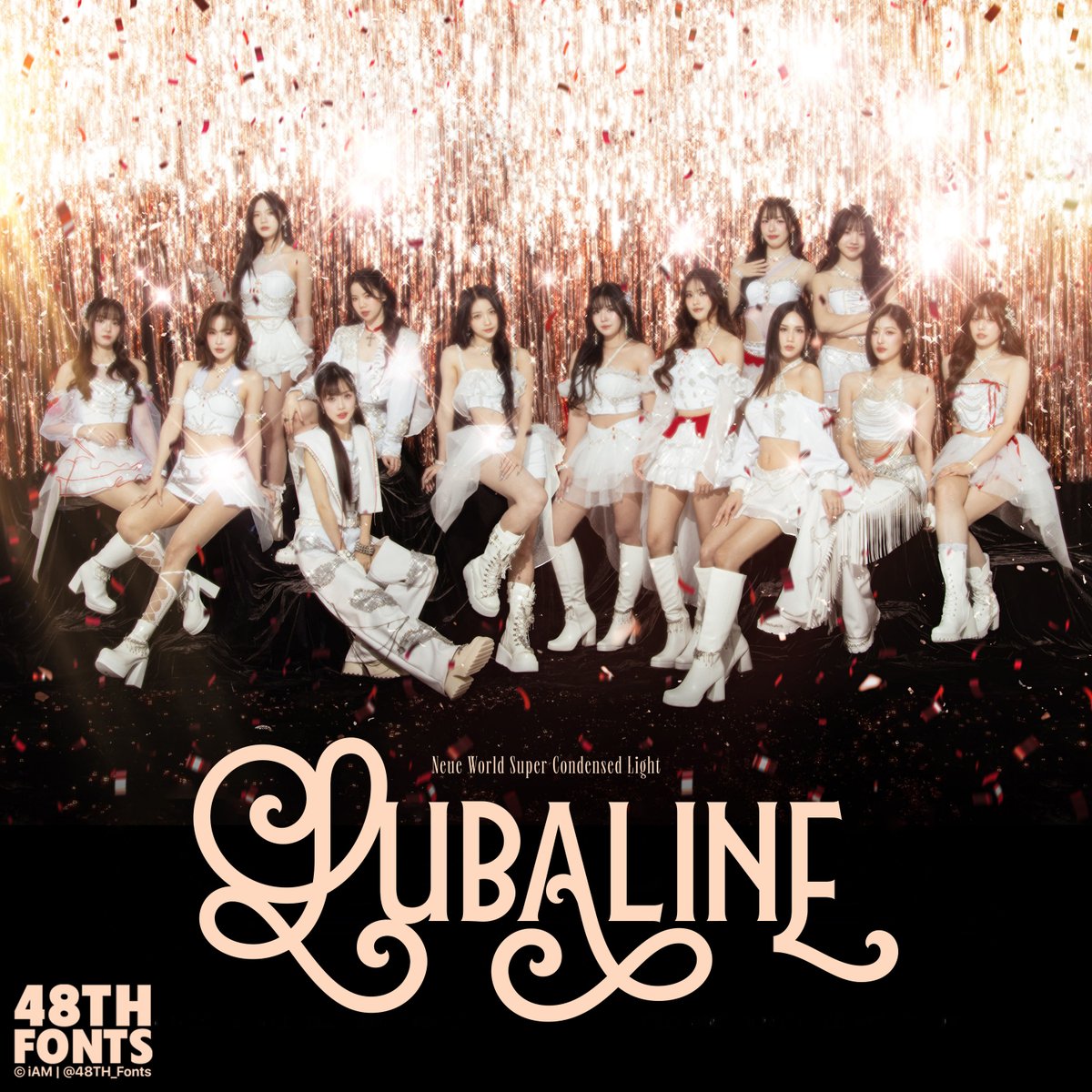 48TH_Fonts's tweet photo. BNK48 3rd Generation Special Single「Celebration」Fonts

Lubaline
🔗 https://t.co/vl6MQTisRT

Neue World Super Condensed Light
🔗 https://t.co/odqUItFprz

#BNK48 #48TH_Fonts https://t.co/GmjP8kxJn7