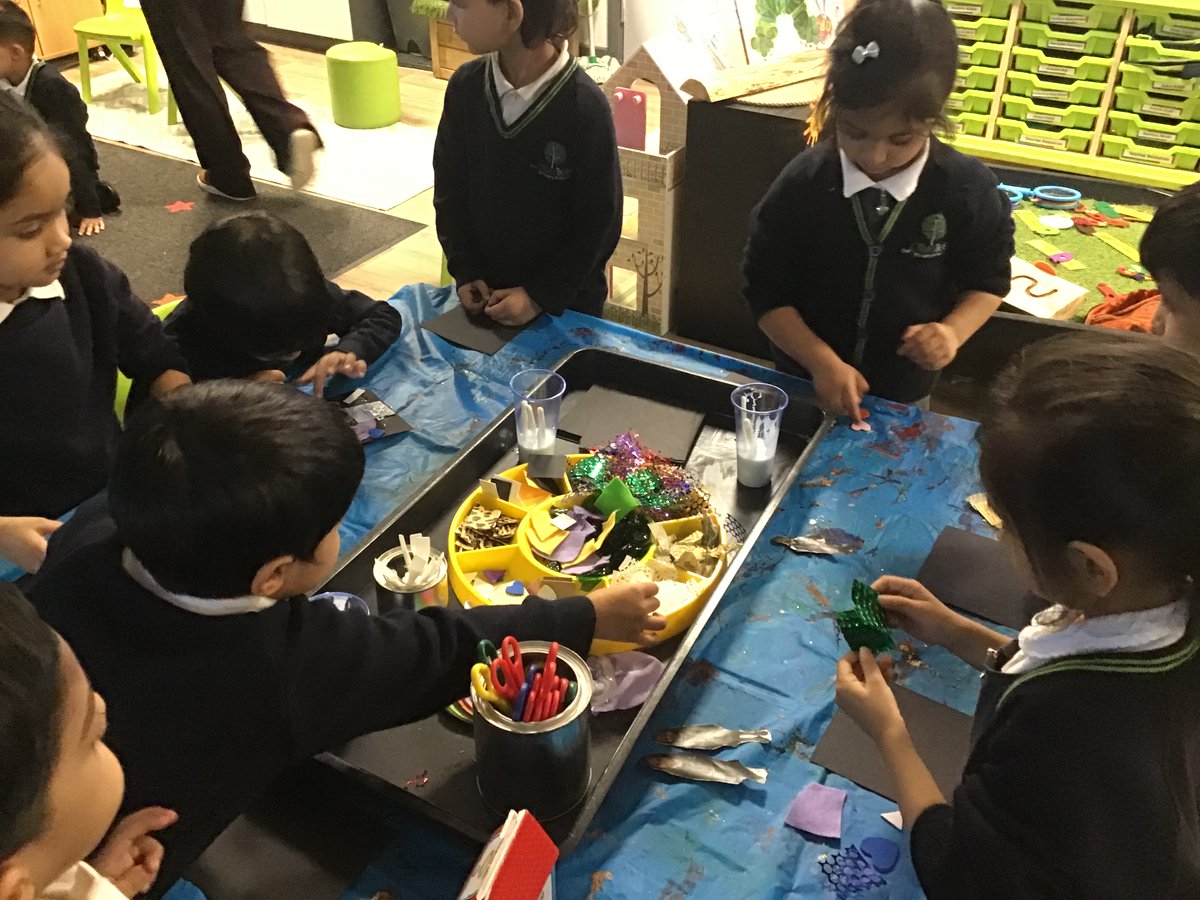 Miss_M_Patel's tweet photo. We have been exploring the world of collage, inspired by the incredible Kurt Schwitters. Using mixed media, textures and found materials, we created our own imaginative masterpieces – full of colour, creativity and careful composition. @OliveTreeBolton @twinkleyschools  #EYFS https://t.co/fJURyiyUBJ