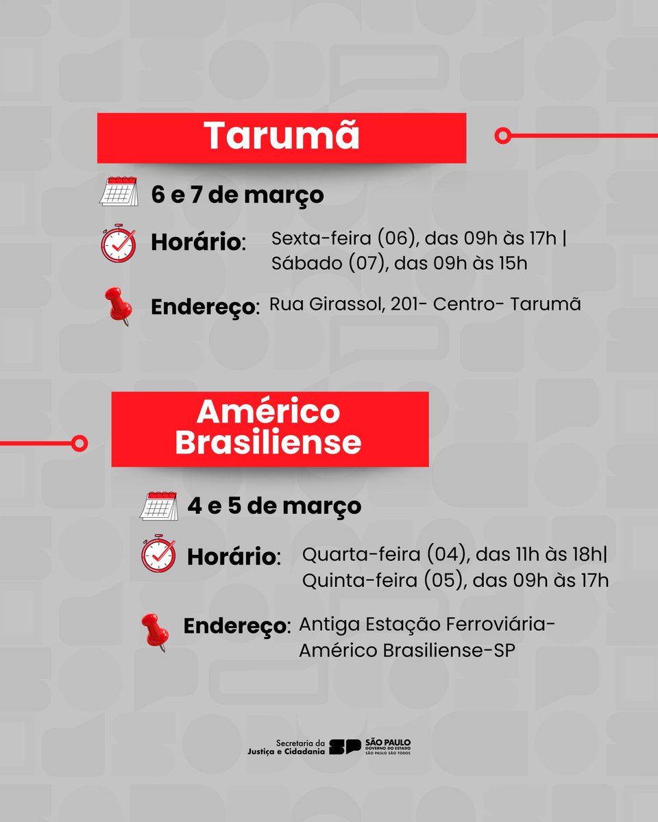 Secretaria da Justiça e Cidadania tweet media