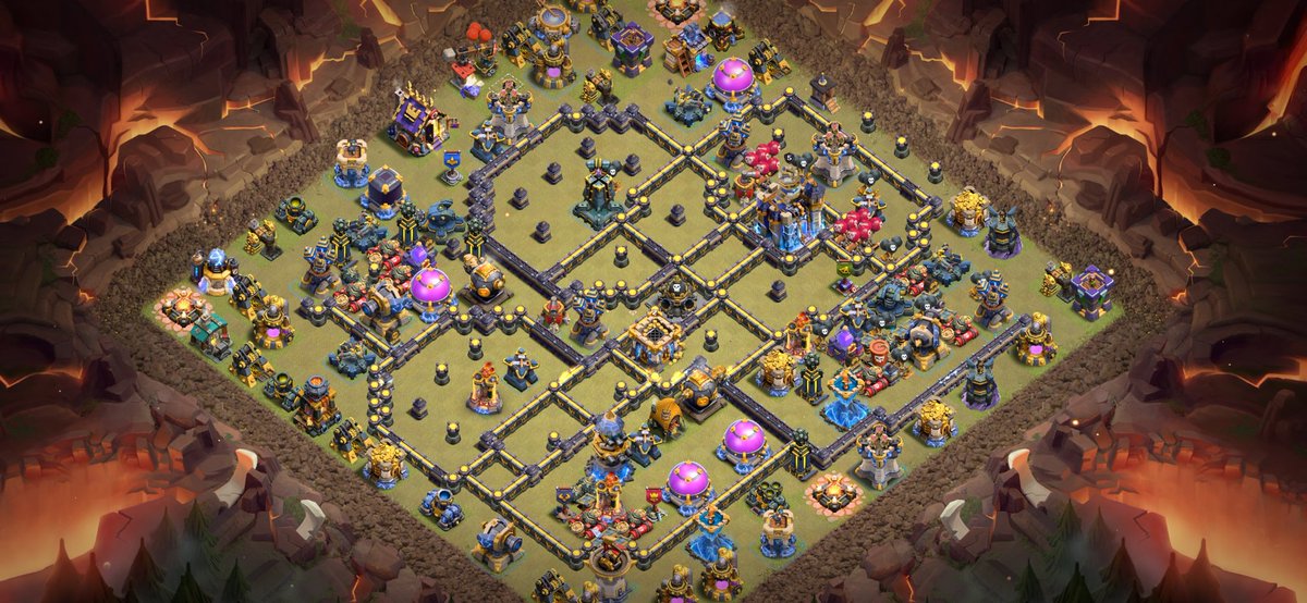 counter_coc's tweet photo. Great LL base🎖

base link:
https://t.co/FS8cxbOZum

CC - 1 furnace, 6 hh, 1 ar

#clashofclans #legendleague 
#llbase #basebuilding https://t.co/BHfkhNH9zx