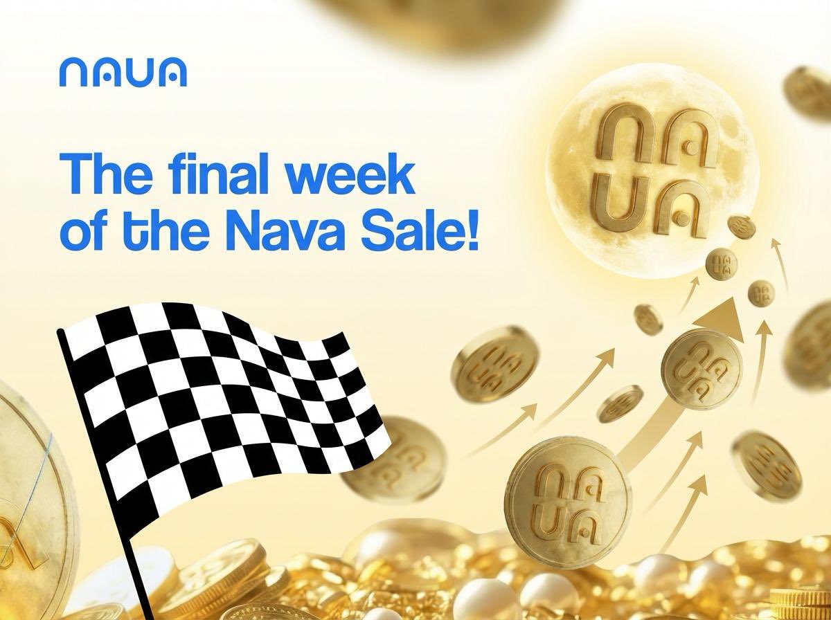NavaDaoX's tweet photo. π© Final week of the Nava Sale!
Last chance to buy NAVA at $0.285 before the market takes over.
π₯ Big burn coming
π 21M limited supply
π Ecosystem ready
Join before the listing!
#NavaDAO #Web3 #NavaSale https://t.co/J8lpQKJJY1