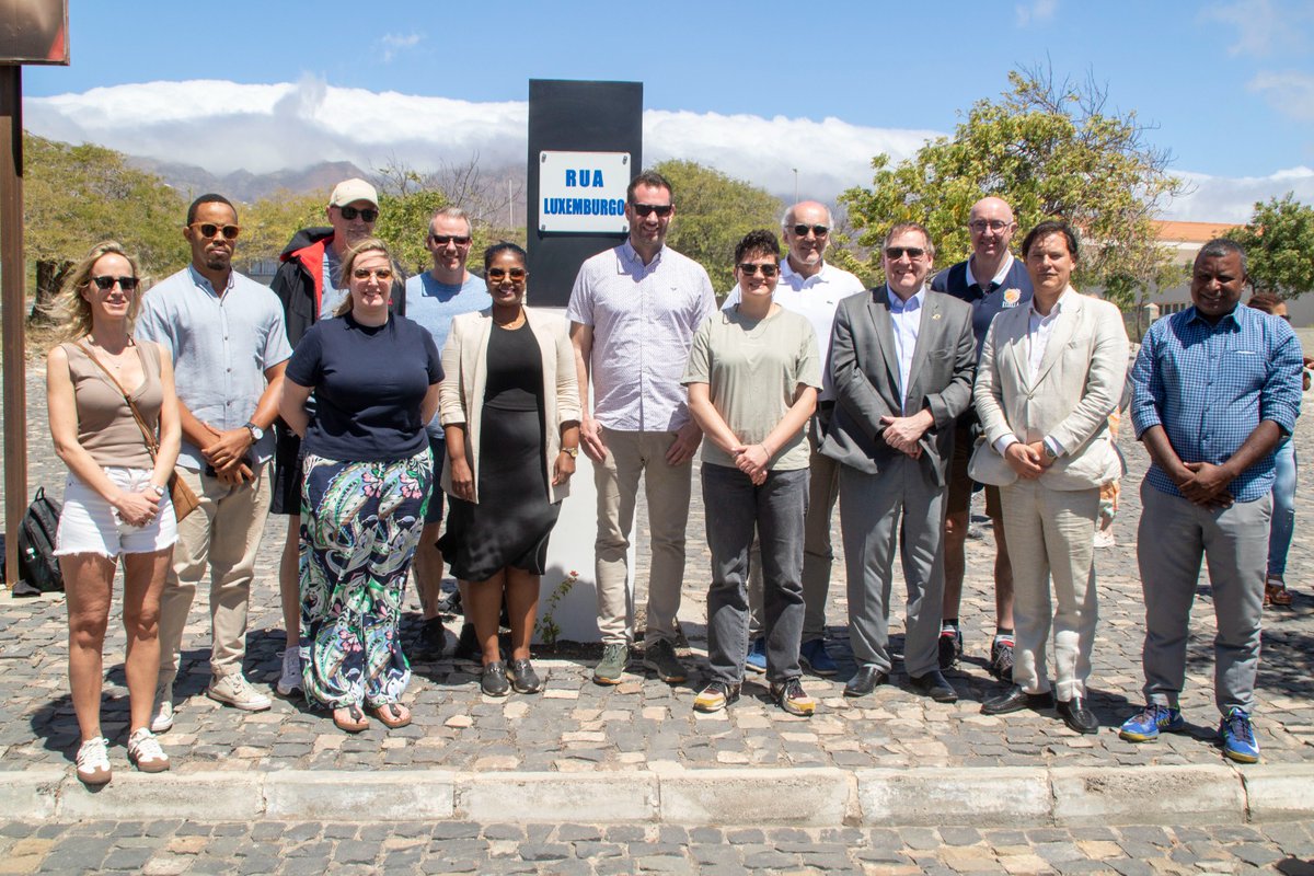 Luxembourg in Cabo Verde tweet media