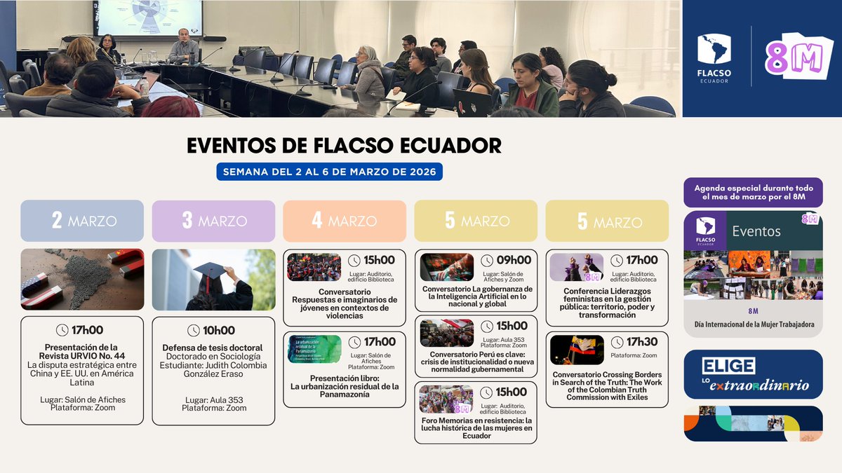 FLACSO Ecuador tweet media