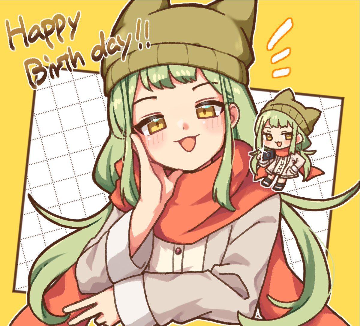 gnuuuu3's tweet photo. @a0_rin5 ﾊﾋﾟﾊﾞ…(遅刻) https://t.co/5tzmmhn3PZ