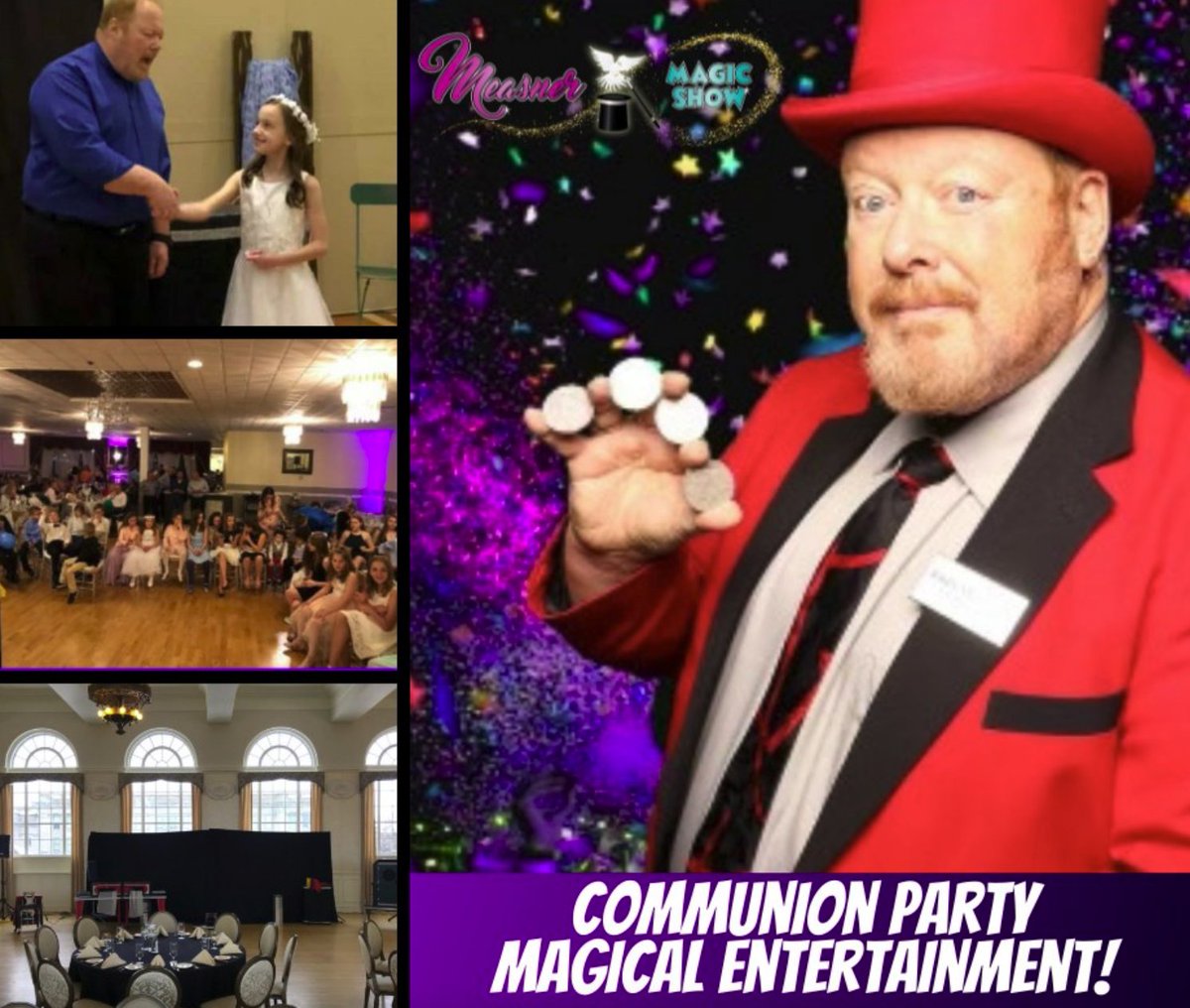 Magical Communion Experience!

Make your child feel special at their Communion Party with a magical presentation that will AMAZE children and adults alike!
Book Your Show Today
Call or Text John at 708-428-4558

jmmagic.com/communion/

#communionparty #communionmagicshows
