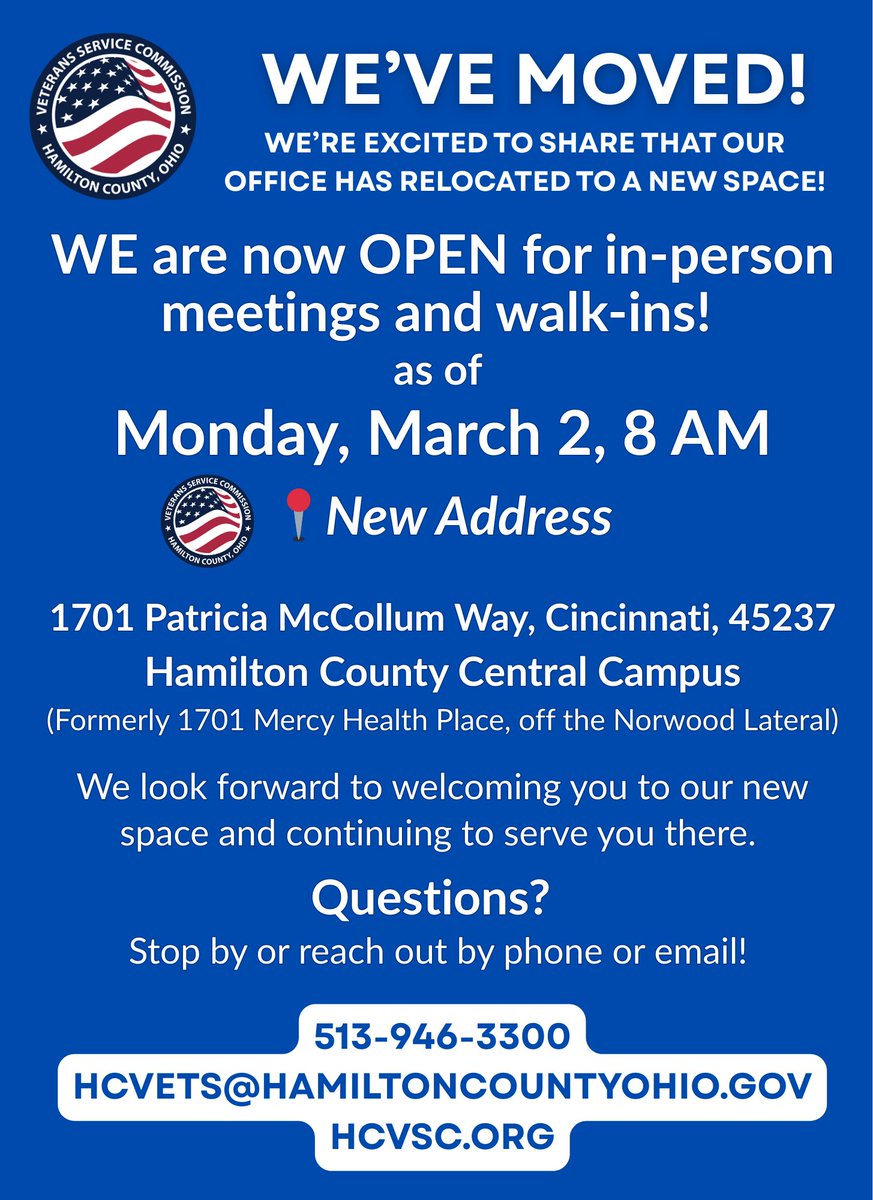 Veterans Service Commission of Hamilton County tweet media