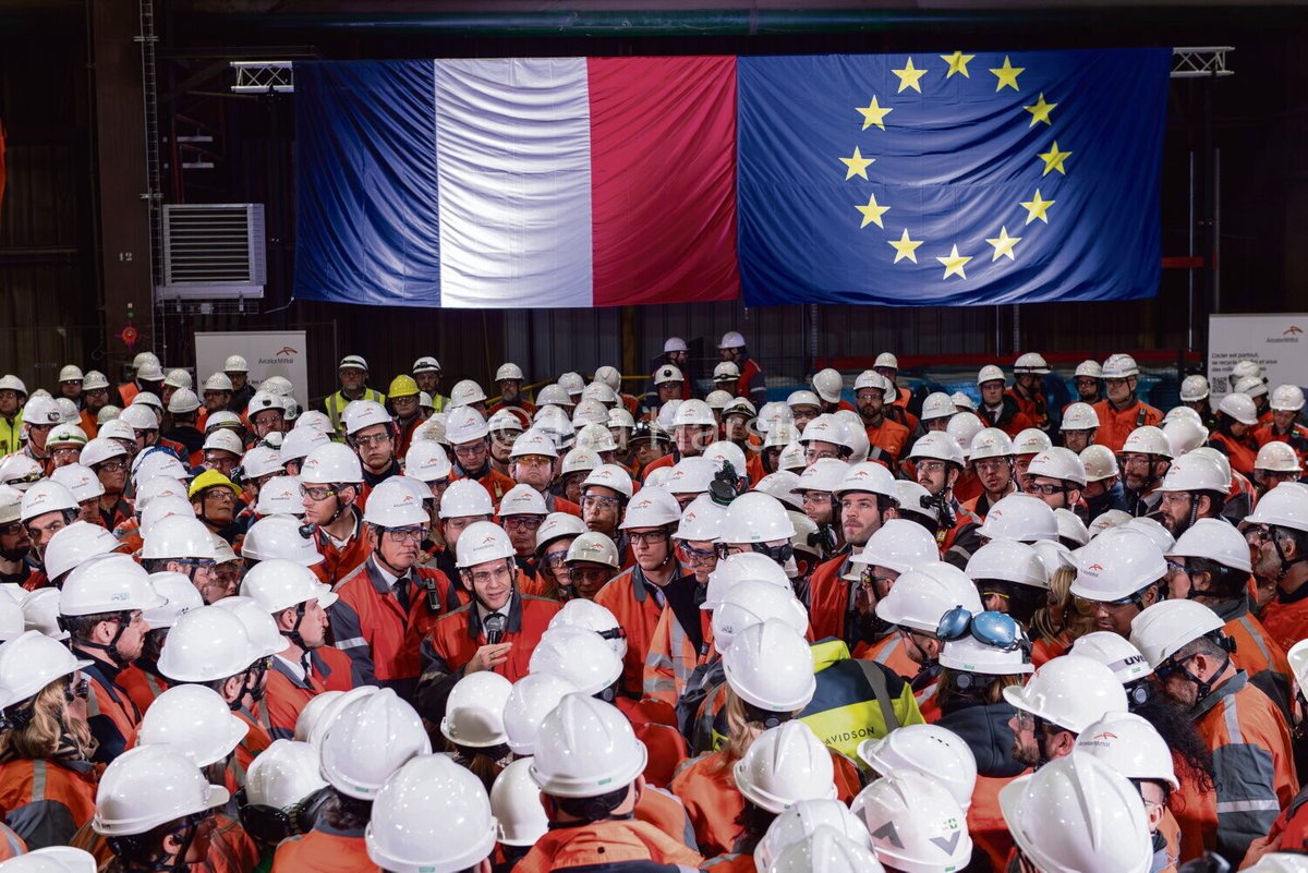« Nous gagnons de l’argent, mais pas assez pour le banquier qui nous dirige » : à ArcelorMittal, chronique du démantèlement de l’acier français 

➡️ l.humanite.fr/A36