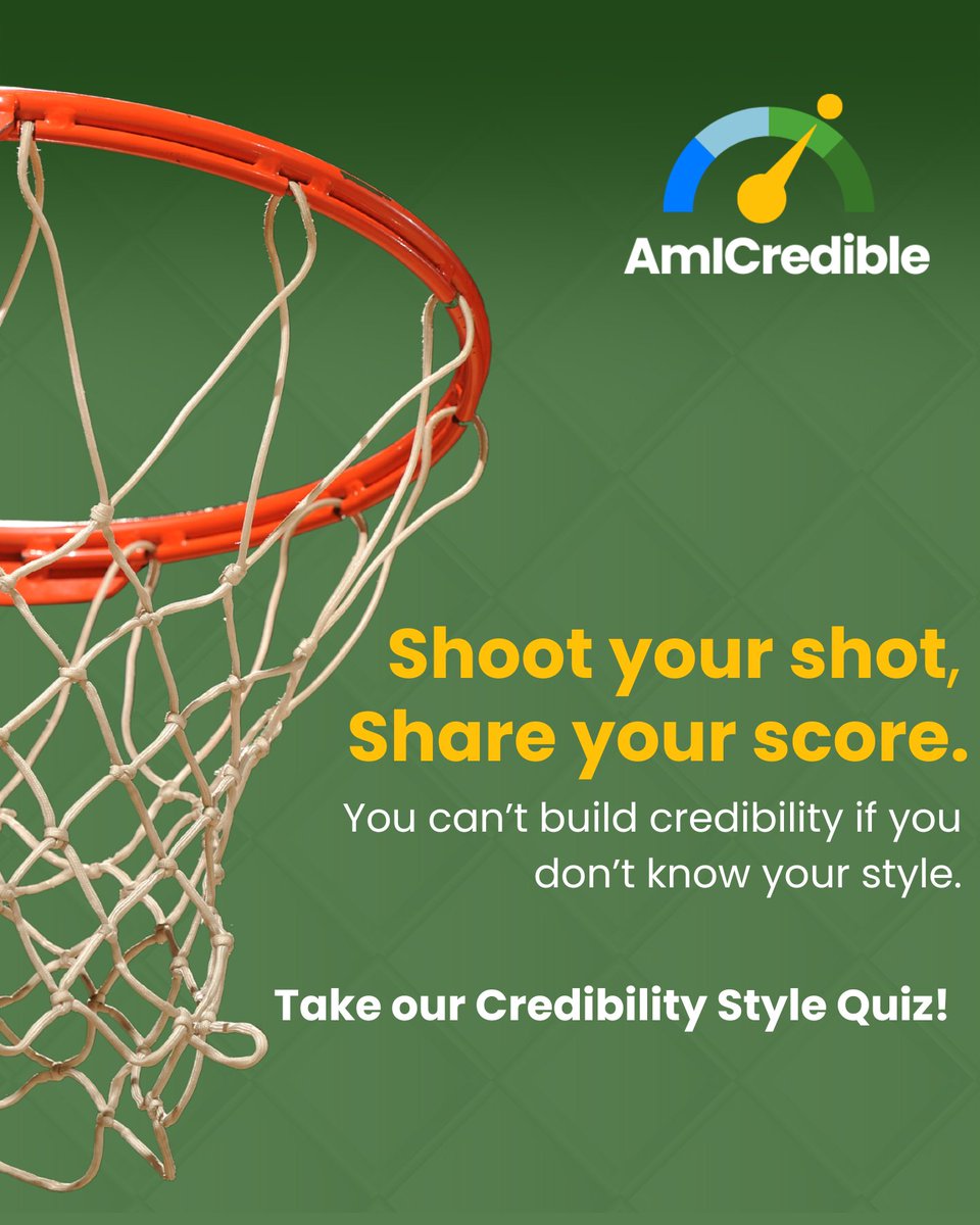 amicredible's tweet photo. Boost your credibility in just 5 weeks! Join the AmICredible Credibility Challenge. Complete one smart move each week to stand out and win trust. Ready to join? Click here: https://t.co/97c3eTIuqQ https://t.co/XFNqqIy4b0